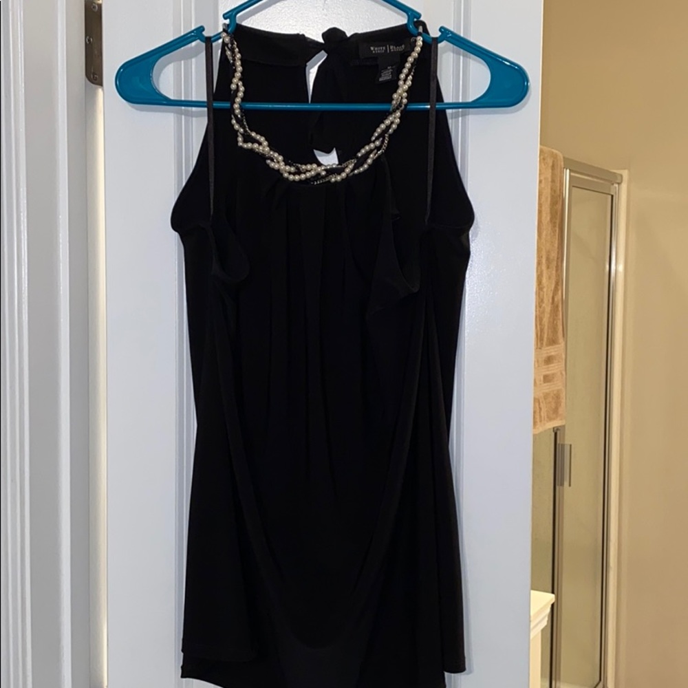 White House Black Market like new sleeveless top